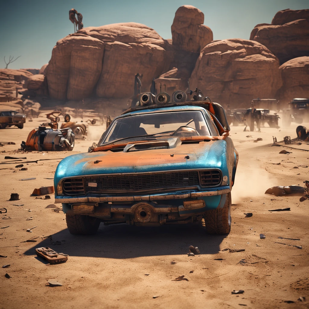 ((best quality, masterpiece, ultra-detailed),(madmax cidade violenta:0.7))