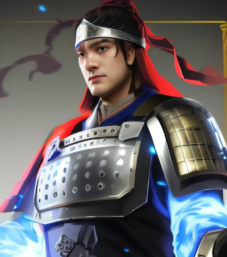 Man in armor with a sword