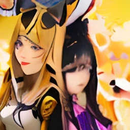 anime characters dressed in costumes and bunny ears with a microphone, hyper realistic anime, kawaii realistic portrait, realistic anime 3 d style, anime highly detailed, 3 d anime realistic, anime styled 3d, <mmorpgs scene, photorealistic anime, second life avatar, anime realism style, high detailed face anime, detailed anime soft face, close up character, blade and soul