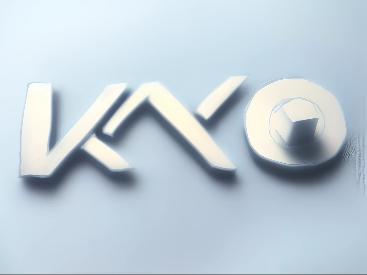A closeup of a piece of paper with a drawing of the word VKNO, inspirado em Ay-O, por Ay-O, XQC, drawn with a single line, desenho desbotado, r / vexilologia, taken on a 2010s camera, inspirado em Vlaho Bukovac, encontrado rabiscado em um caderno, sem sombreamento