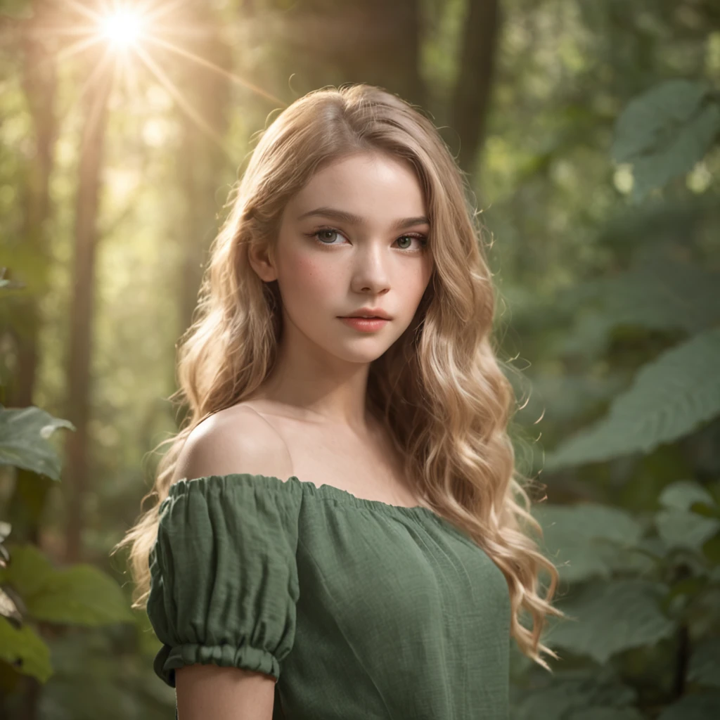 a beautiful sexual fairy, detailed ethereal face, long eyelashes, full lips, delicate skin, flowing hair,  , iridescent colors, magical forest background, fantasy landscape, photorealistic, 8k, hyper detailed, cinematic lighting, dramatic shadows, vibrant colors, intricate details