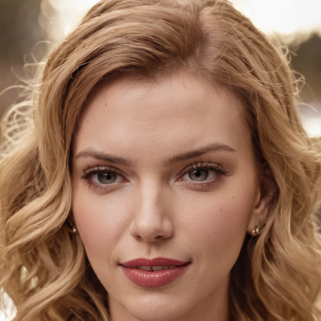 Scarlett Johansson sorrindo, super gostosa e com seios gigantes e lindos, NSFW,