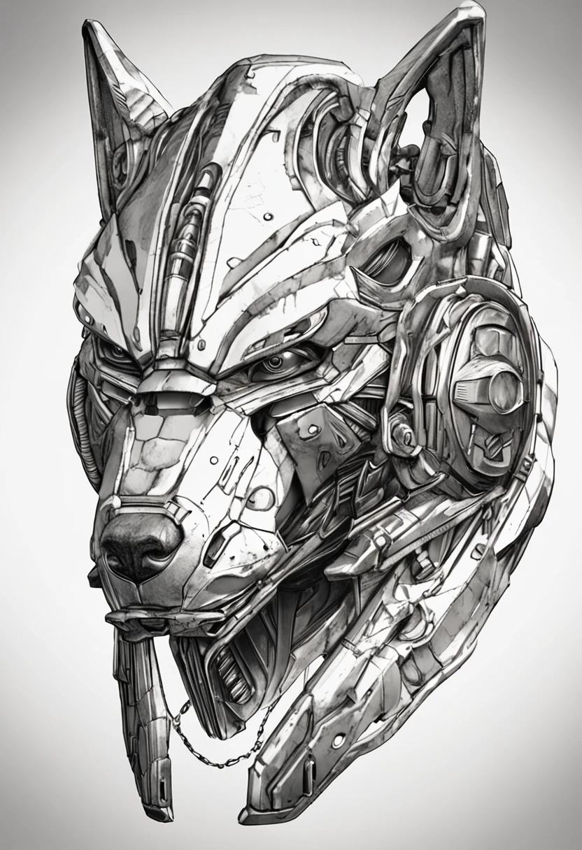 maximum quality, dramatic lighting, menacing pose, fierce expression, epic atmosphere, (((wolf head shaped helmet))), (((tiro de corpo inteiro))),um lobo feito de metal, ciborgue, estilo cyberpunk, mechnical, ((detalhes intrincados)), HDR, ((detalhes intrincados, hiperdetalhado)), incandescent bulbs, Cinematic Shot, vinheta, bokeh efeito beckground, (Caninos), (tiro de corpo inteiro).