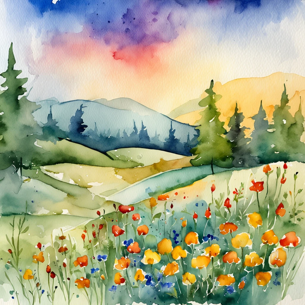 Watercolor background