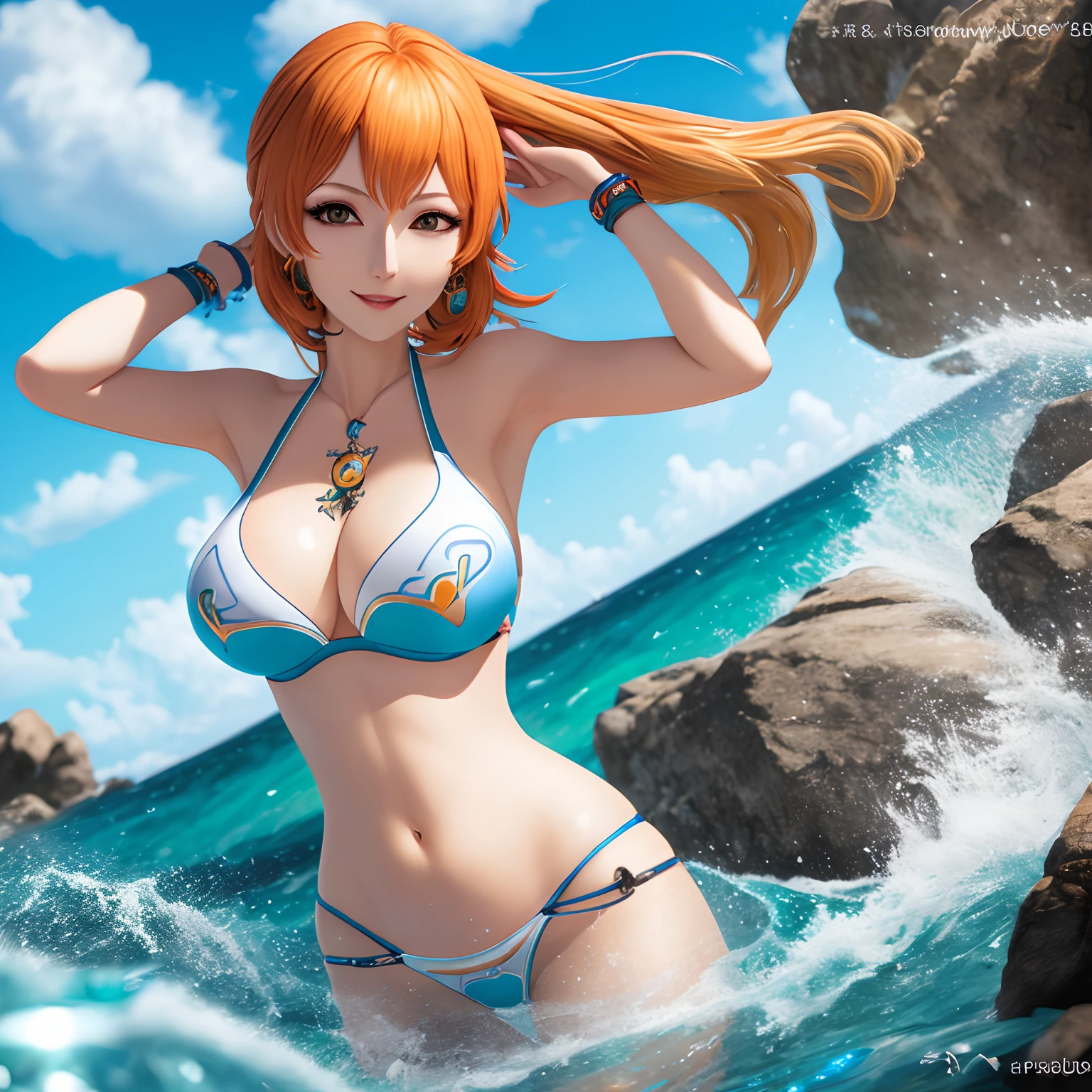 Nami sexy ultra realista 4k