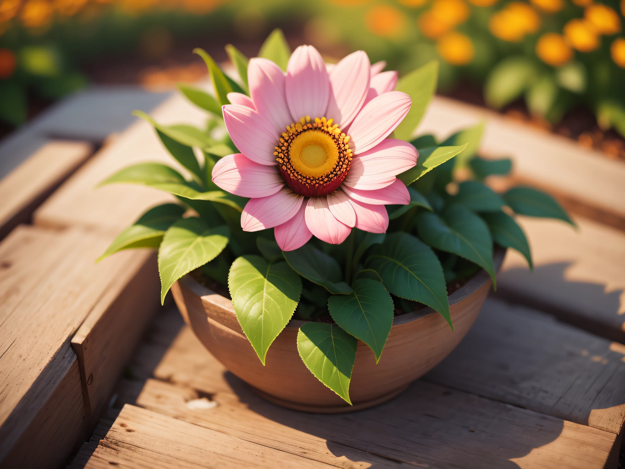 Close-up of a flower,Background bokeh,depth of fields,Halo,autumnal,trpical garden,florals,flower field,ue6,pink there,A plant,Sunnyday,Bokeh,bblurry,Up