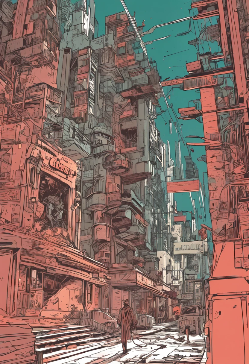 A captivating comic book, uma detetive ruiva. Inspirado no estilo de arte de Frank Miller