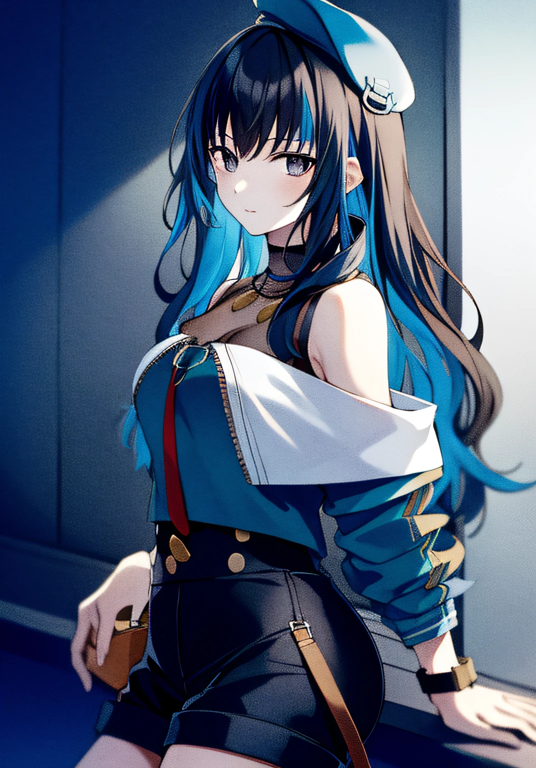 masterpiece, best quality, high resolution,
1girl, solo, A3, ModernClothing