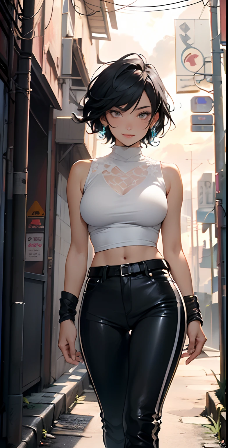 bounty hunter man,(((1man))),((anime man walking down the street)),

(((1male,man,handsome man,male,male gender,male focus))),

((medium black hair,disheveled hair,blue hair,black hair,two-tone hair)),(((lustrous skin:1.5,tanned skin,bright skin: 1.5,skin tanned,shiny skin,very shiny skin,shiny body))),((detailed eyes,perfect eyes,rainbow glows ultra-detailed orange brown eyes:1.1,gradient eyes:1,finely detailed beautiful eyes:1,symmetrical eyes:1,big highlight on eyes:1.2)),man chest,handsome face,((muscular,hairy body,muscular man)),((hand consists of a short thumb and four fingers,a hand with only five fingers,(detailed face))),

alluring look,nsfw,

bounty hunter pants,((bulge in pants)),((bounty hunter outfit)),(wearing a bounty hunter outfit:1.3,bounty hunter clothes),(detailed outfit,detailed clothes),

(dynamic pose:1.0),solo focus,((evil smile,evil look)),centered,scale to fit dimensions,Rule of thirds,

outdoors,((night view)),(cyberpunk night street Background: 1.5,dark sky,alleyway,lonely alley,thick clouds,detailed background:1.25),

(best quality),(high resolution),(sharp focus),(ultra detailed),(extremely detailed),(extremely high quality artwork),8k_wallpaper,(extremely detailed CG 8k),(very fine 8K CG),((hyper super ultra detailed perfect piece)),flawless,(((masterpiece))),illustration,vibrant colors,(intricate),High contrast,Selective lighting,Double exposure,HDR (High Dynamic Range),Post-processing,Background blur,