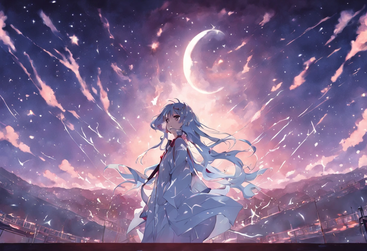 bianca, By The Blanco, young, electric guitar, the moon, daoshi