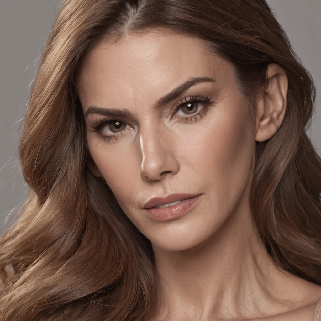 Cinematic Portrait of Cindy Crawford, Character Design, CG Sculpting, Concept Art, Trendy on Artstation, Cinematic --ar 16:8