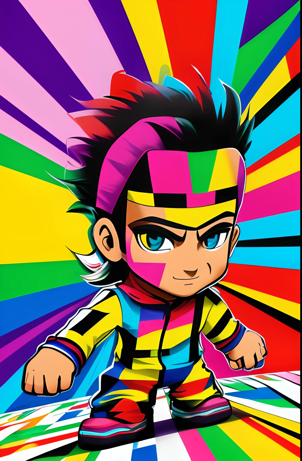 ( AV PAULISTA IN THE CITY OF SÃO PAULO EDUARDO KOBRA ,Romero Brito,The Filling Twins ,multidimensional geometric wall PORTRAIT, arte, Chibi,
Yang08k, lindo, Colouring,
Primary works, qualidade superior, melhor qualidade, Arte Oficial, Beautiful and Aesthetic, 512 mil