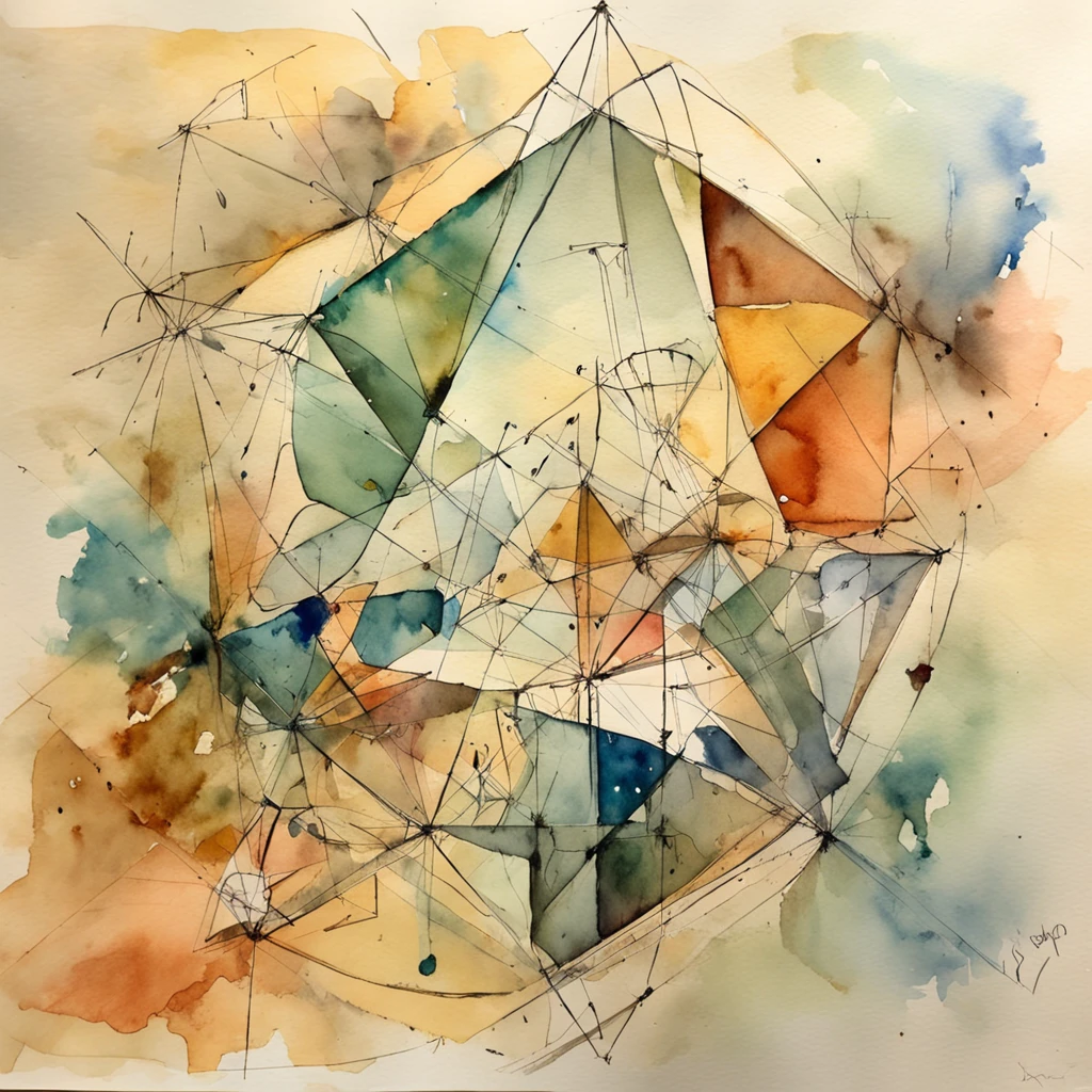 Watercolor Geometry Moebius Bill Sienkiewicz Daguerrotype  --wallpaper