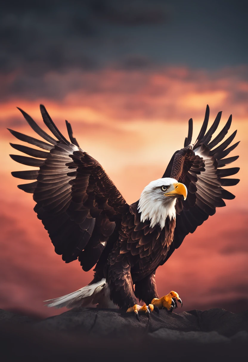 ((eagle minimalist logo))
