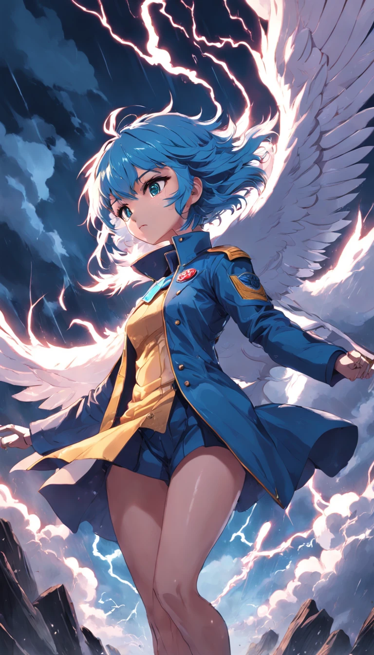 "Thunderbird in the storm"