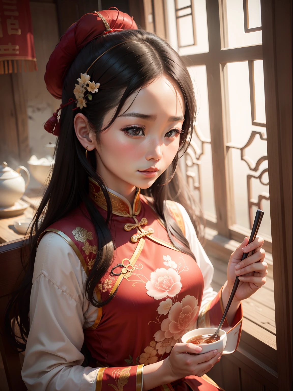woman, China, ancient, traditional