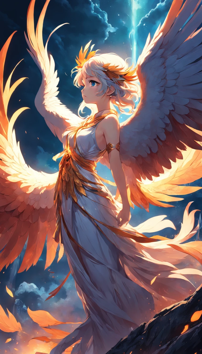 "Mythological bird Phoenix of Greek mythology:9"
