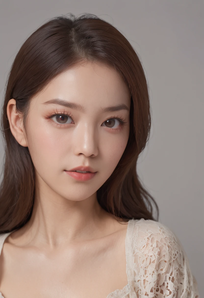 (8K, best quality:1.2), (masterpiece:1.37), (photo, photorealistic:1.5), (ultrahigh-res), pregnant, (pregnant:1.5), (big breast:1.5), long dress, IU from Kpop, ((kpop)), (analog:1.2), (high sharpness), (highly detailed photo:1.1), realistic, real shadow, (studio background:1.2), asian face, photographed by Canon EOS R6, 135mm, 1/1250s, f/2.8, ISO 400