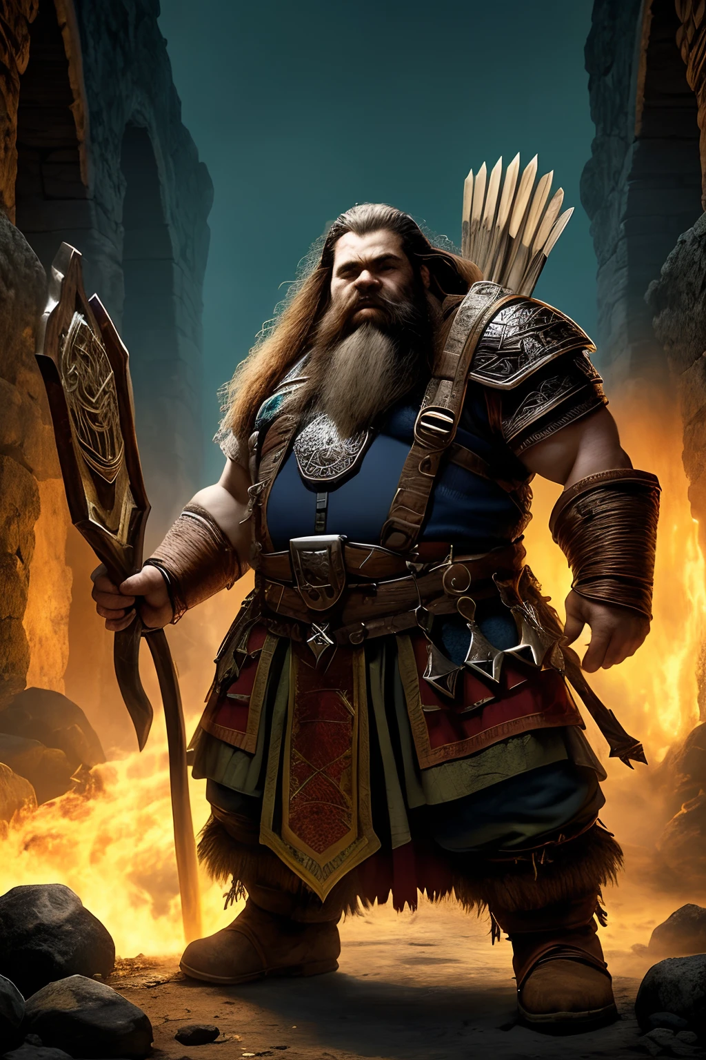 (papel de parede 8k extremamente detalhado), an average photo of a dwarf male necromancer, guerreiro, armadura, blindado, intrincado, alto detalhe, Dramatic
