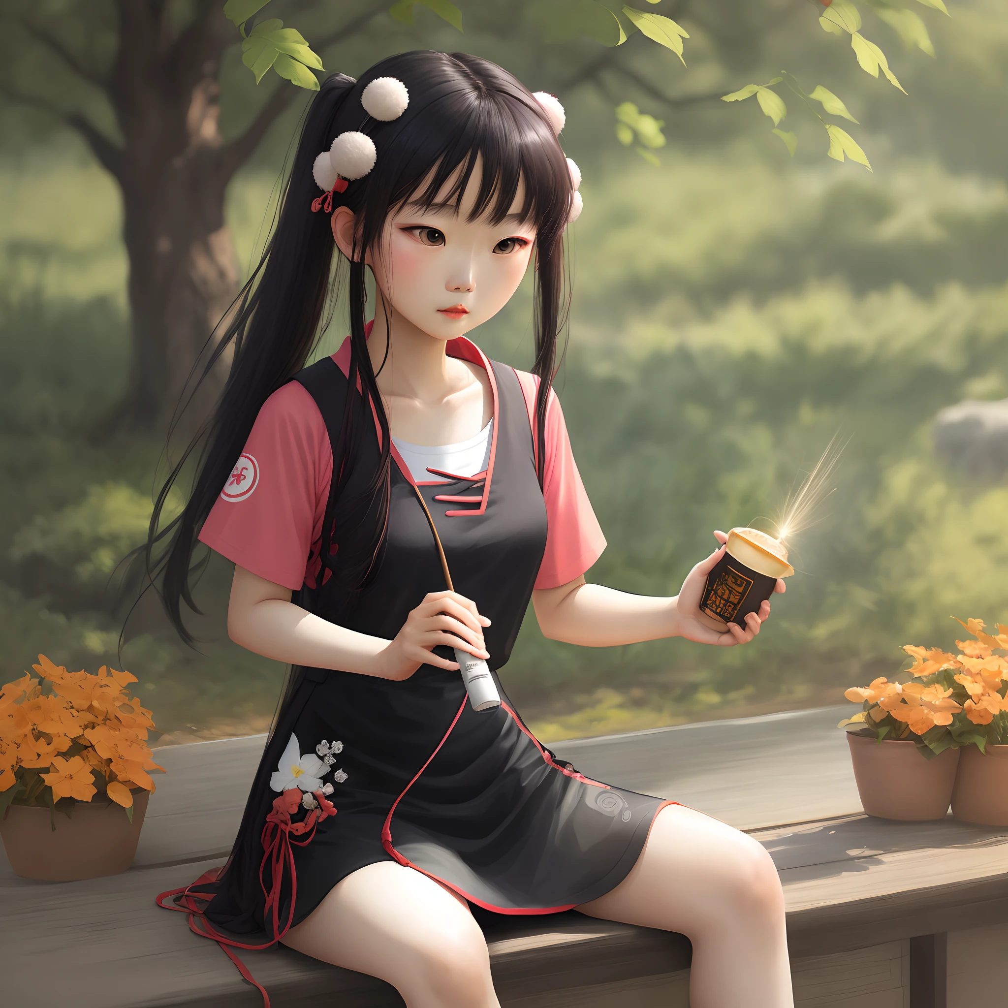 Tingting was by Xiao Wei