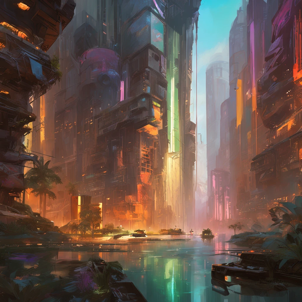 Cyberpunk city with tree building, detailed digital concept art, futurism environmental concept art, high quality digital sci-fi concept art, beautiful 3 d concept art Hollywood, award winning concept artist, concept art wallpaper 4k, fantasy digital painting, cyberpunk,bastien grivet, ross tran. Sci-fi background, concept art |weta Art's beautiful concept art. Sony mirrorless camera shot ,
