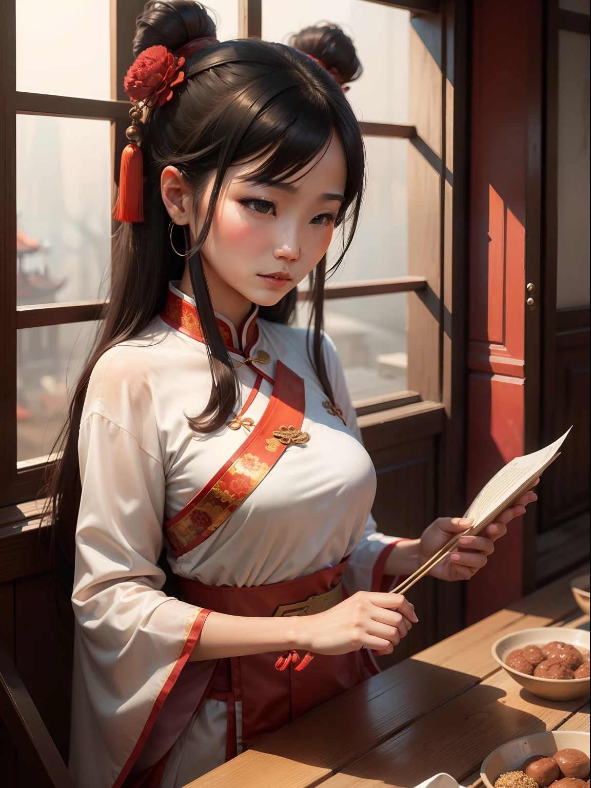 woman, China, ancient, traditional