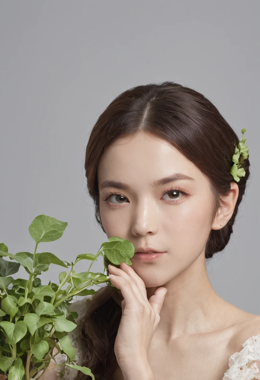 sprout、bit girl、Playing the piano、The piano material is particularly clear、Obsessive-compulsive facial expressions、The material is particularly clear and clear, The material of the piano is particularly clear,The piano takes up a slightly larger area in portrait shooting。