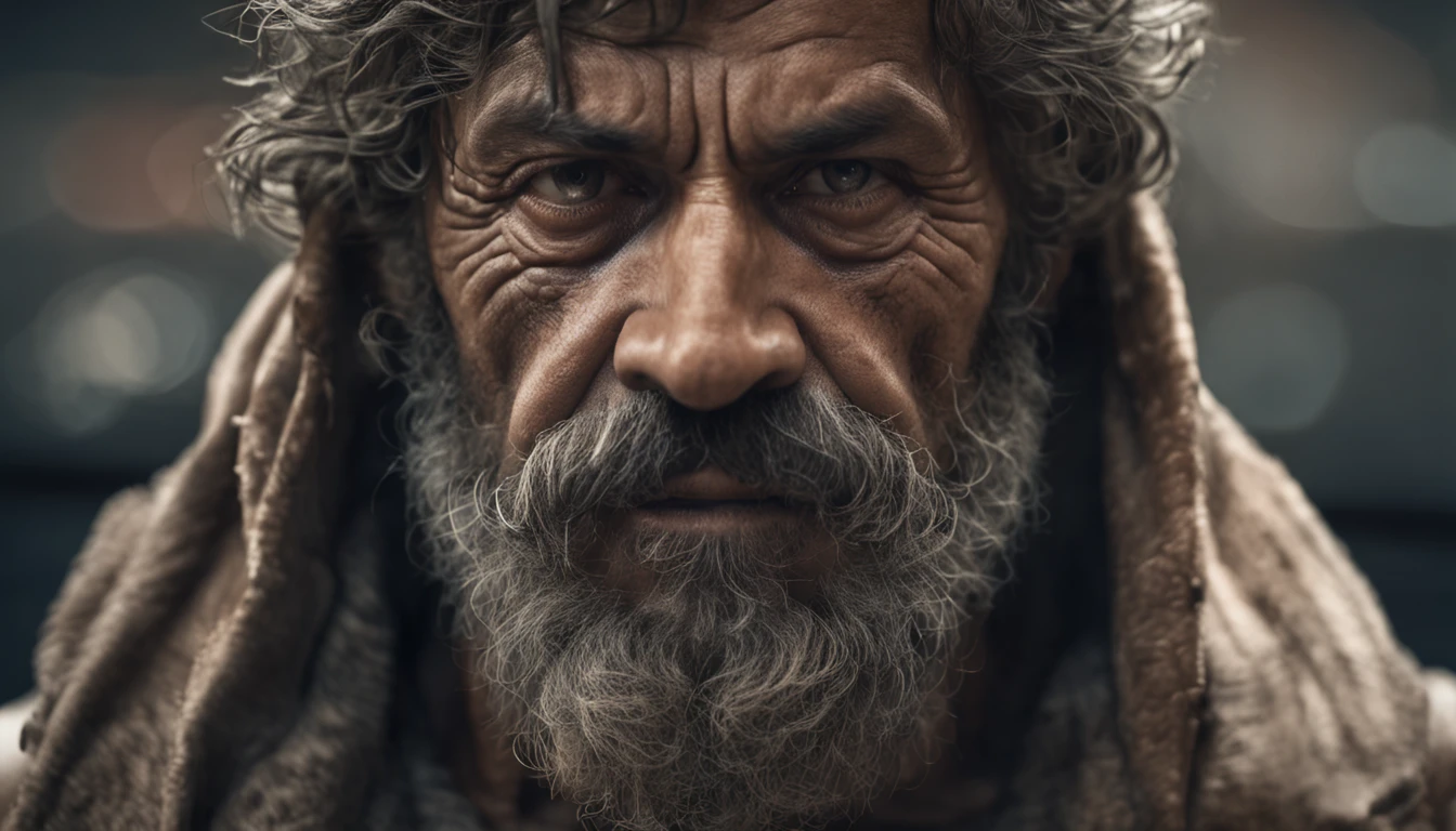 greek statue of philosophy with beard and muscles, cinematic, 8k, dark background, detailed symmetrical realistic face, extremely detailed natural texture, peach fuzz, short hair, masterpiece, absurdities, award-winning photo by lee jeffries, nikon film stock d850 photography, camera kodak portra 400 f1.6 lens, extremely detailed, amazing, fine details, rich colors, realistic hyper realistic texture, dramatic lighting, unrealengine, trending on artstation, cinestill 800 tungsten, looking at viewer, realistic photo, photo RAW , TanvirTamim, high quality, high resolution, sharp focus, extremely detailed, cinematic lighting, 8k uhd,