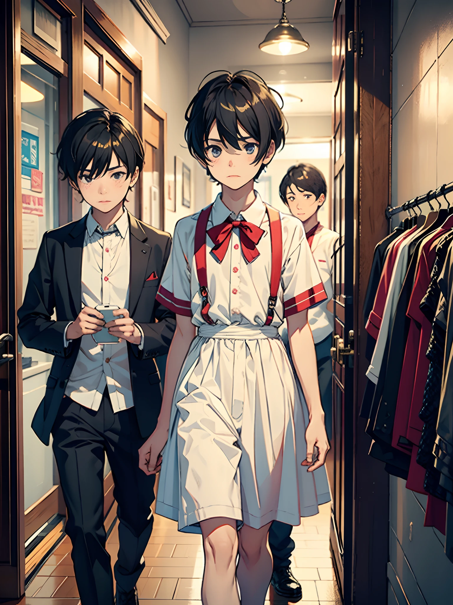 1boys,A boy in women's clothing