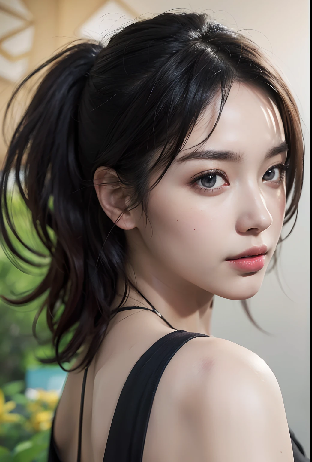 (ultra-realistic realism), (illustratio), (A high resolution), (8K quality), (The is very detailed), (The best illustrations), (beatiful detailed eyes), (top-quality), (ultra - detailed), (tmasterpiece), (the wallpaper), (详细的脸),Uchiha Zoryana