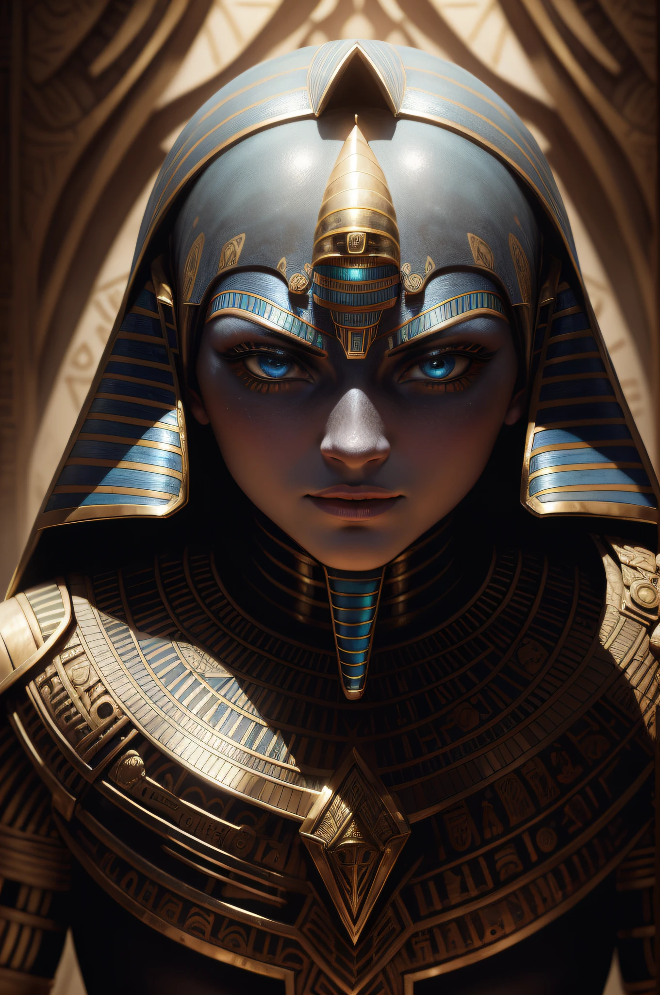 biomachine:1.3, (Egyptian art:1.2), (colorido:1.2), Hans Giger, (zentangle:, granulado, extremamente detalhado, detalhes intrincados, dynamic lighting, fotorrealista, luz natural, baixo h, obra prima, detalhado 8k