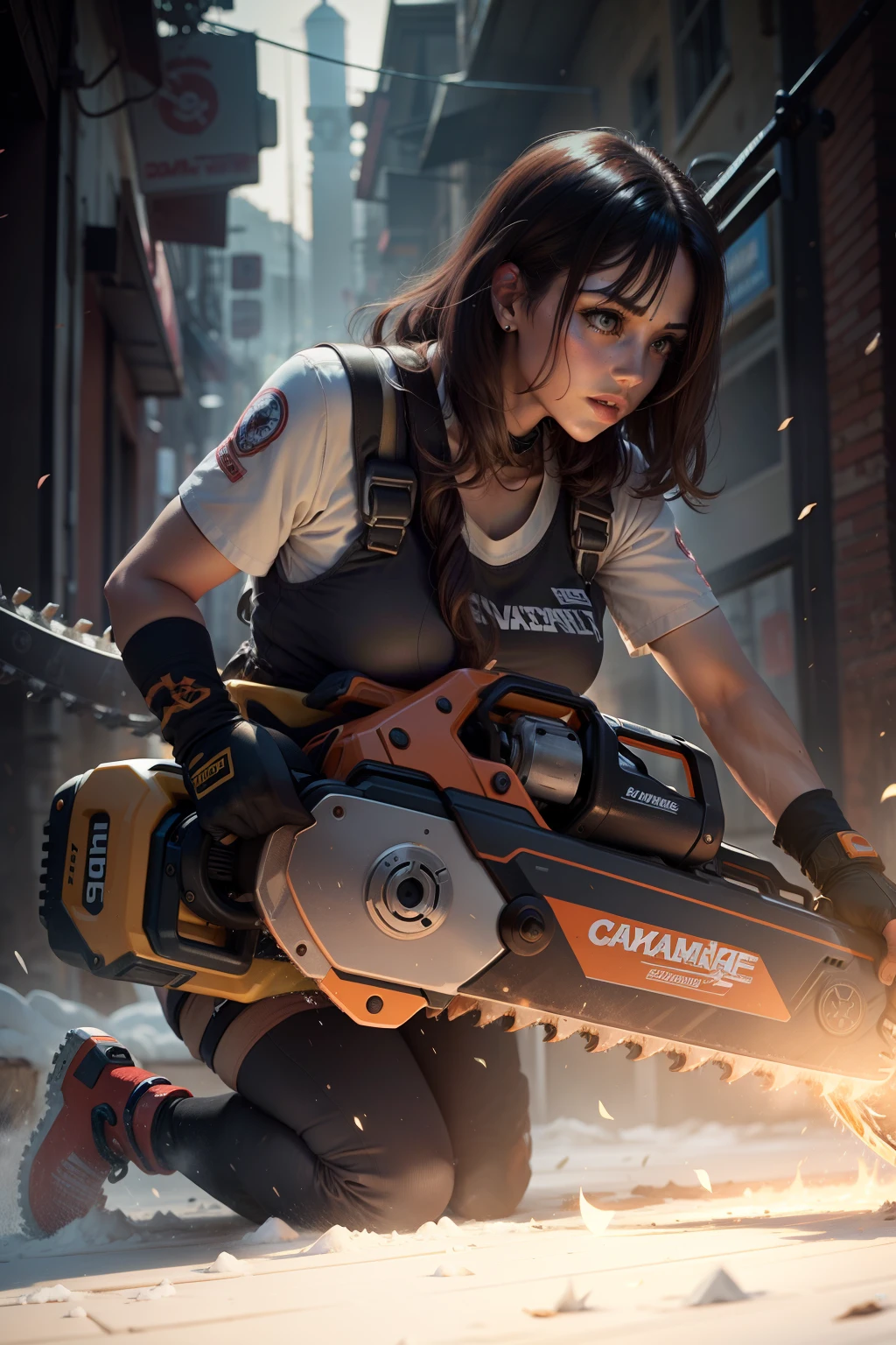 Chainsaw femele 30years
