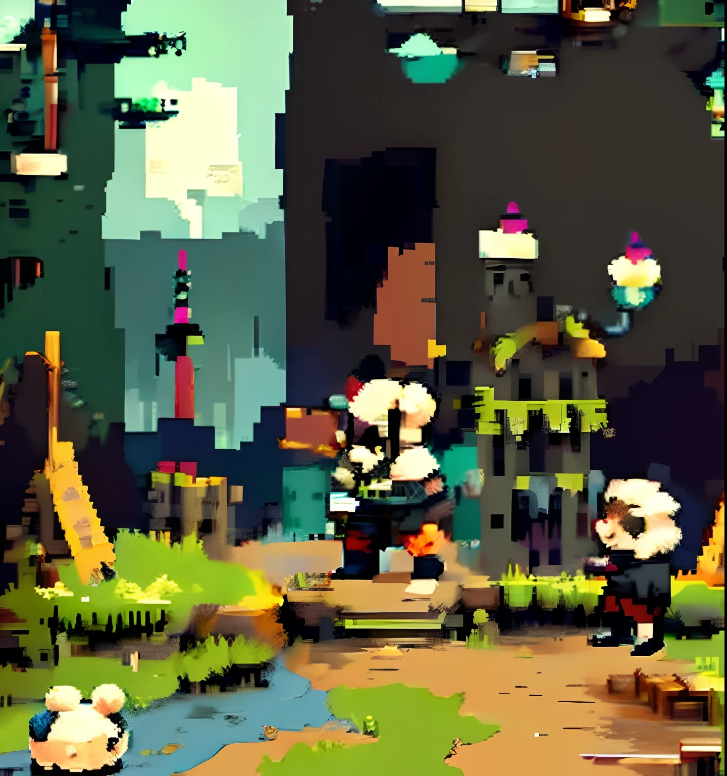 Naughty panda