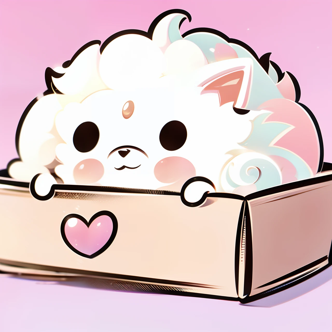 Cute and fluffy