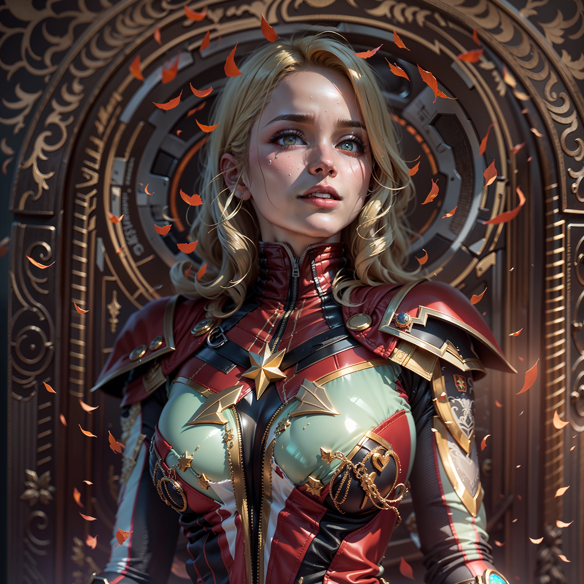 Masterpiece epic sunLight "Captain Marvel" Beholder Heroe ultra realist saturate meticulously intricate ultra pro-photorealistic optimal ultre high_quality accurate ultra high_detail ultra highres color-coded shading max perfection reflex graduated reflection extreme improved Octane_rendered opengl-shaders glsl-shader UHD XT3 64K32K 16K 8KDSLR HDR unrealengine5 romm rgb pbr Analogic ultra_Sharpness focus fxaa cgi vfx sfx fkaa txaa rtx ssao post-processing post-production cell-shading tone-mapping volumetric lightning contrast Shadow 3dcg darkness night blackess outdoor Moon global luminescence Fire-follet Goddess dazzling mounted bike complet motocycle hearth "Riders" ride Ark "Heavy Metal" Diplomatic Queen sundrop glamour female Cosplay "Brie Larson" Baroque "Carol Danvers" hairstyle ecstatic agate symmetrical athletic fullbody skin tanmed epic face clean cheekbones effects rougeoiment embarrassed lazuli beaux yeux dark brown pupils black irises turquoise sapphires open mouth teeth obvious smile (tougue fall droplet water drop of water) cape levitating jacket floating Bridaldress Dickey Collar Charm Elastic Lace Turtleneck Sleeve Blouse Pullover Lining clavicles shoulders:Open papillotes white leathers breasts pointed satin safran orange yellow skirt soies assorties lace corsait gothic zip tin livid red thick amples spinelles nombril revealing chastity_belt silver adorned padlock Gold lock pubis scarlet pubis-hairy obvious indigo garter snap thighs legs boots gothic decorated ruby invoke CGSCOSITY onyx Android (EOS R6 135mm 1/1250s f/2.8 ISO400) opals moto inox Mechanized carbonite rune armor chrome gold heavyflat band fathom brass richly decorated glyphs ornate heart lava weapon navy plasma Tourmaline silver earth engravings lava incandescent flash-fire-shoot-laser depthfield street population Urban car background floraison Monarch equirectangular 360 deep path kindergarden chef-d' monster butterfly Bruce_Weber girls naked tattoo sex nsfw multi various etc.