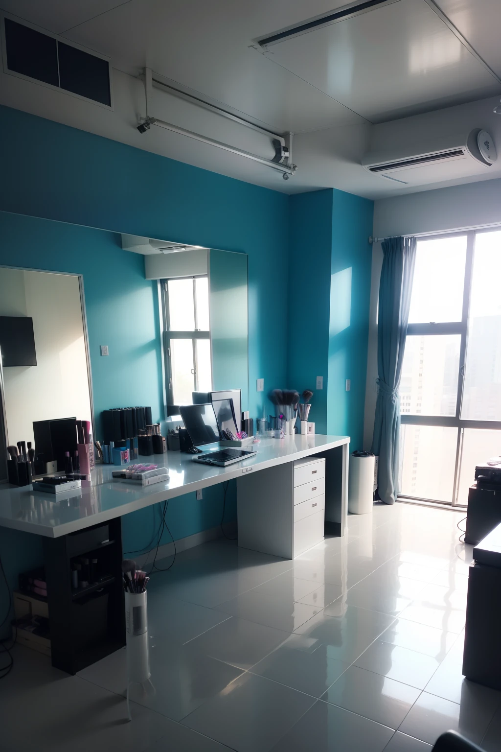 studio,cosmetics,Big space,