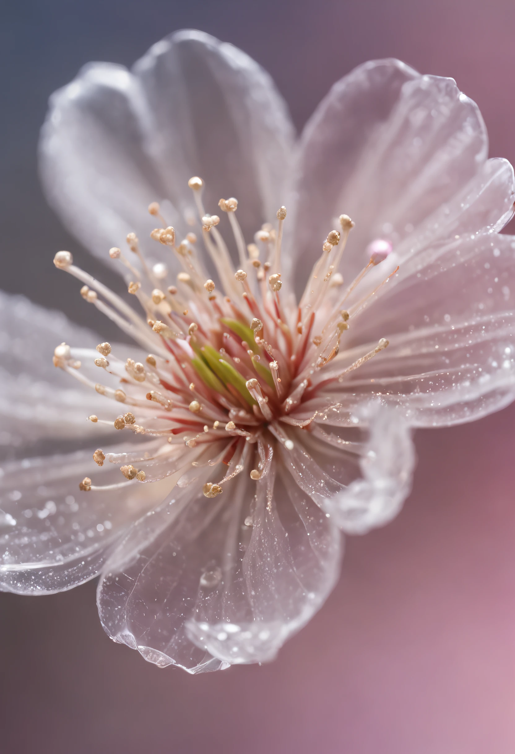 crystal blossom flower,
fantasy, galaxy, transparent,
shimmering, sparkling, splendid, colorful,
magical photography, dramatic lighting, photo realism, ultra-detailed, 4k, Depth of field, High-resolution