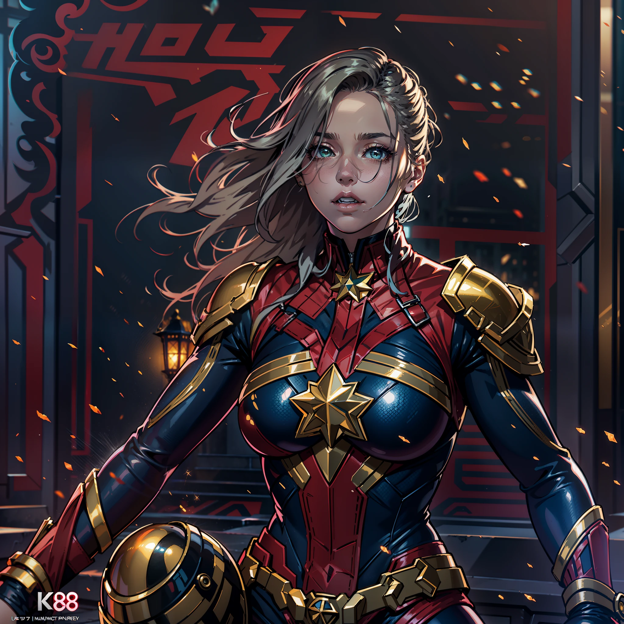 Masterpiece epic sunLight "Captain Marvel" Beholder Heroe ultra realist saturate meticulously intricate ultra pro-photorealistic optimal ultre high_quality accurate ultra high_detail ultra highres color-coded shading max perfection reflex graduated reflection extreme improved Octane_rendered opengl-shaders glsl-shader UHD XT3 64K32K 16K 8KDSLR HDR unrealengine5 romm rgb pbr Analogic ultra_Sharpness focus fxaa cgi vfx sfx fkaa txaa rtx ssao post-processing post-production cell-shading tone-mapping volumetric lightning contrast Shadow 3dcg darkness night blackess outdoor Moon global luminescence Fire-follet Goddess dazzling mounted bike complet motocycle hearth "Riders" ride Ark "Heavy Metal" Diplomatic Queen sundrop glamour female Cosplay "Brie Larson" Baroque "Carol Danvers" hairstyle ecstatic agate symmetrical athletic fullbody skin tanmed epic face clean cheekbones effects rougeoiment embarrassed lazuli beaux yeux dark brown pupils black irises turquoise sapphires open mouth teeth obvious smile (tougue fall droplet water drop of water) cape levitating jacket floating Bridaldress Dickey Collar Charm Elastic Lace Turtleneck Sleeve Blouse Pullover Lining clavicles shoulders:Open papillotes white leathers breasts pointed satin safran orange yellow skirt soies assorties lace corsait gothic zip tin livid red thick amples spinelles nombril revealing chastity_belt silver adorned padlock Gold lock pubis scarlet pubis-hairy obvious indigo garter snap thighs legs boots gothic decorated ruby invoke CGSCOSITY onyx Android (EOS R6 135mm 1/1250s f/2.8 ISO400) opals moto inox Mechanized carbonite rune armor chrome gold heavyflat band fathom brass richly decorated glyphs ornate heart lava weapon navy plasma Tourmaline silver earth engravings lava incandescent flash-fire-shoot-laser depthfield street population Urban car background floraison Monarch equirectangular 360 deep path kindergarden chef-d&#39 monster butterfly Bruce_Weber girls naked tattoo sex nsfw multi various etc.