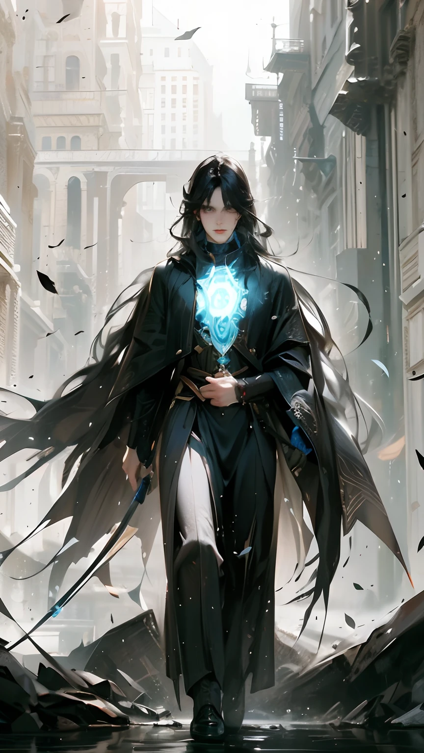 There is a sense of power,Very strong oppressive force,Handsome male