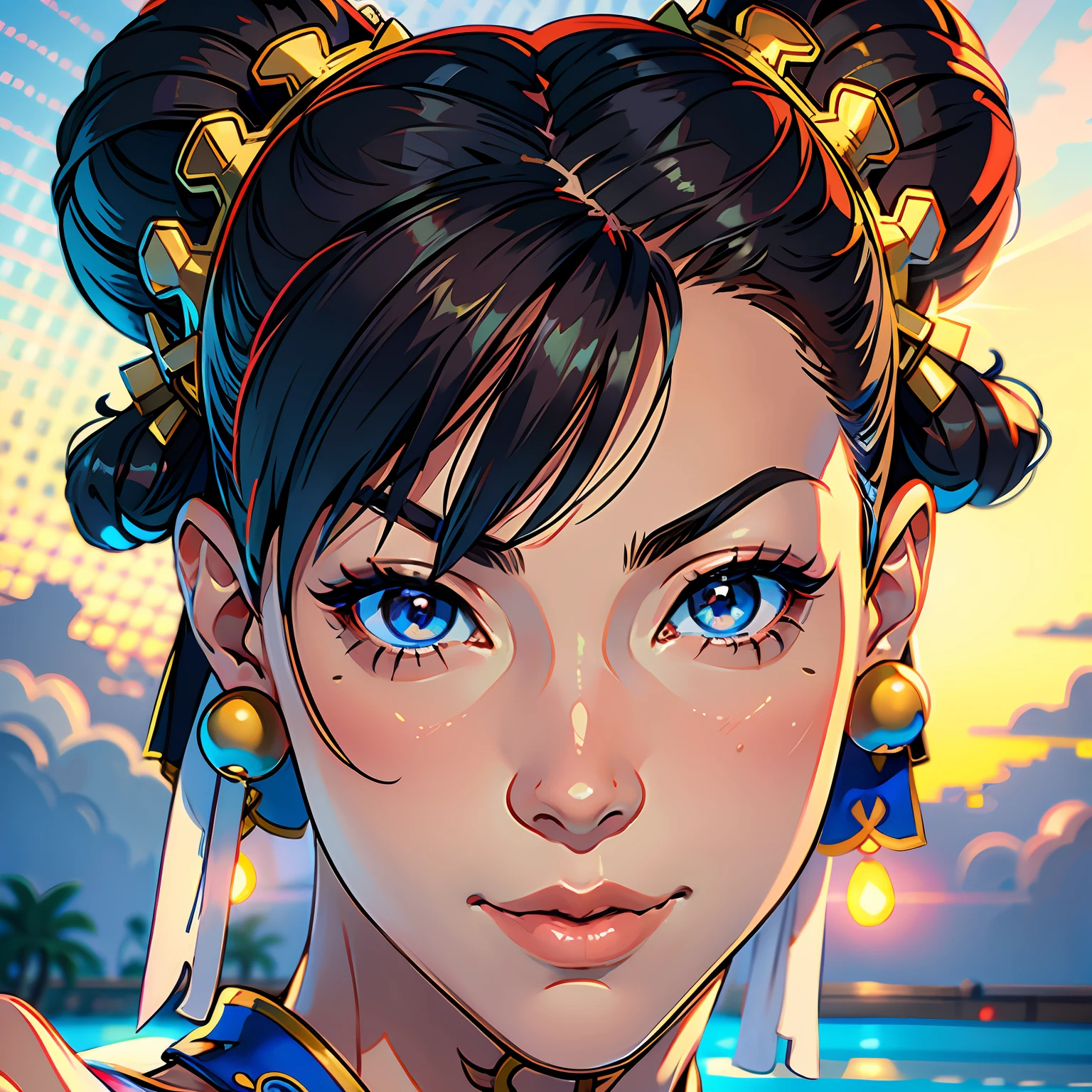 portrait of chun - li, chun-li