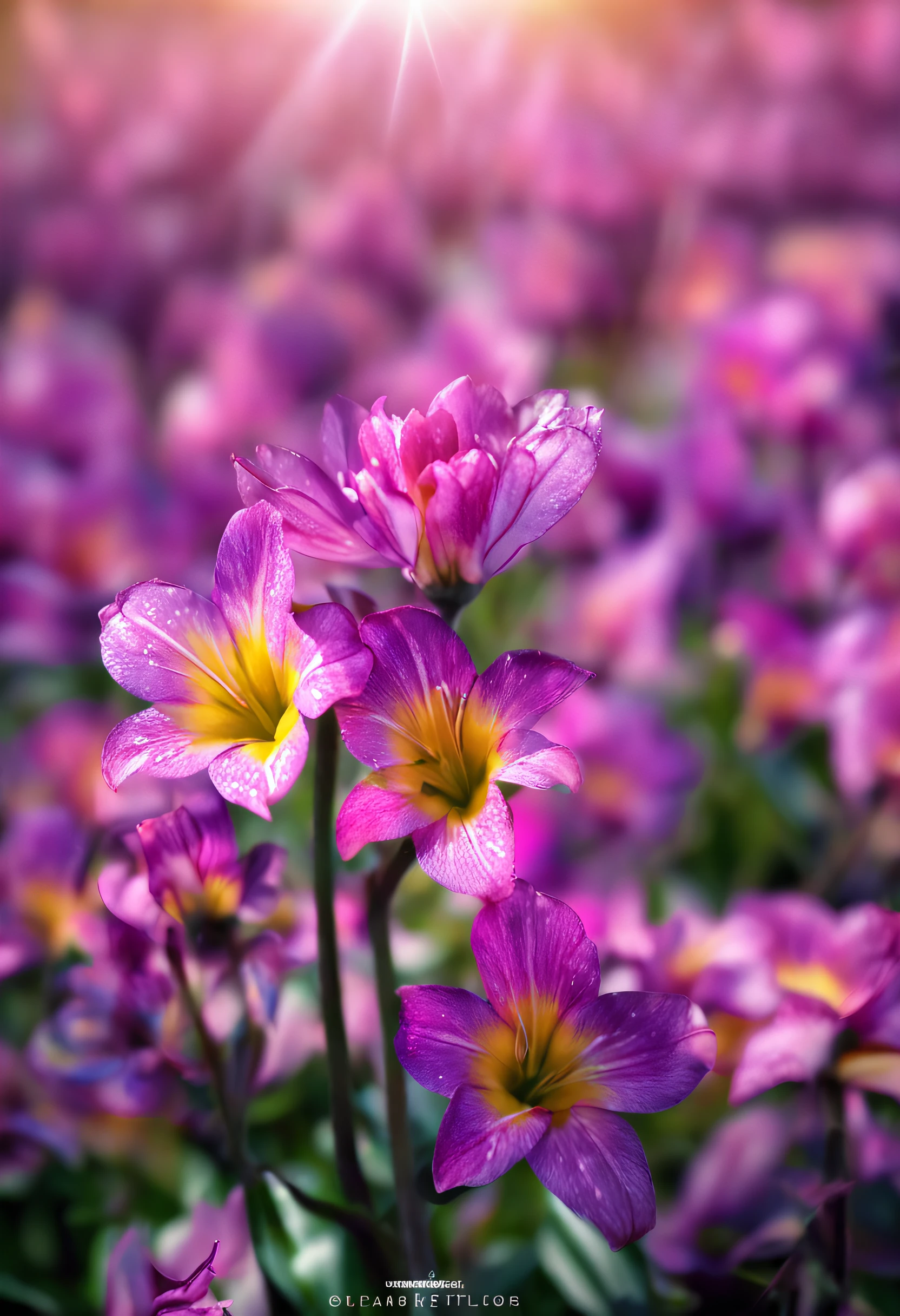 flor Hiper Realista, primavera, transparente, cintilante, cintilante, shining, colorido, magic photography, lighting dramatic, Foto realism, ultra-detalhado, 4k, profundidade de campo, alta resolução