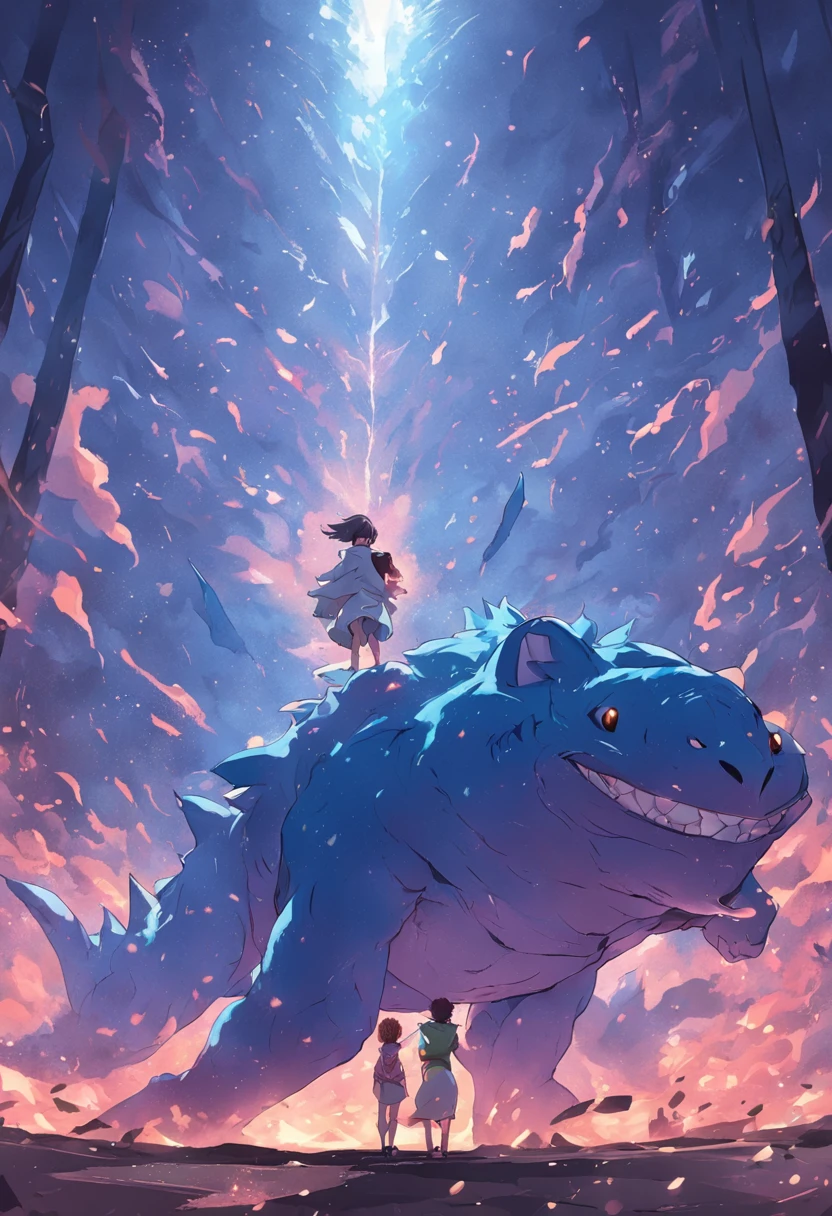 dragao bebe, fofo, azul com fundo branco