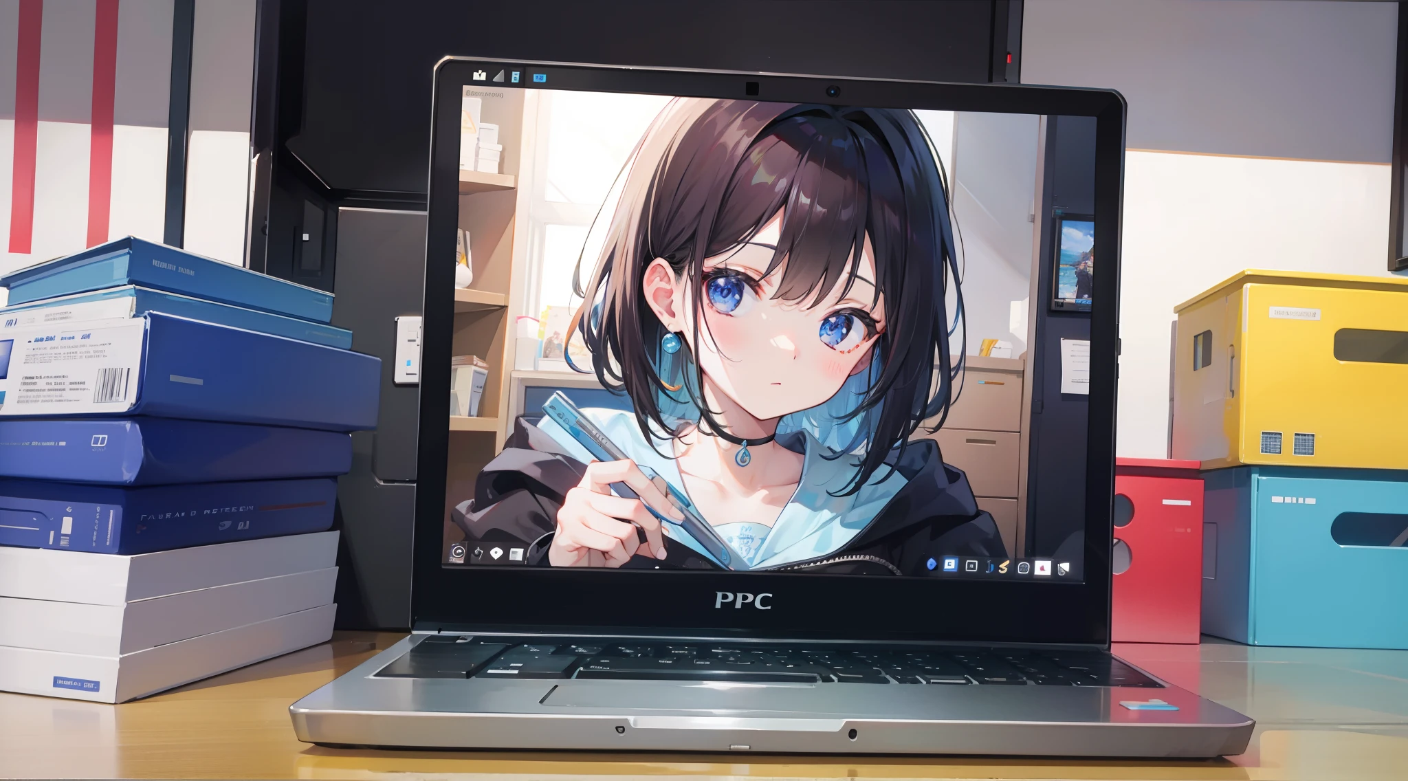 Note PC、front facing