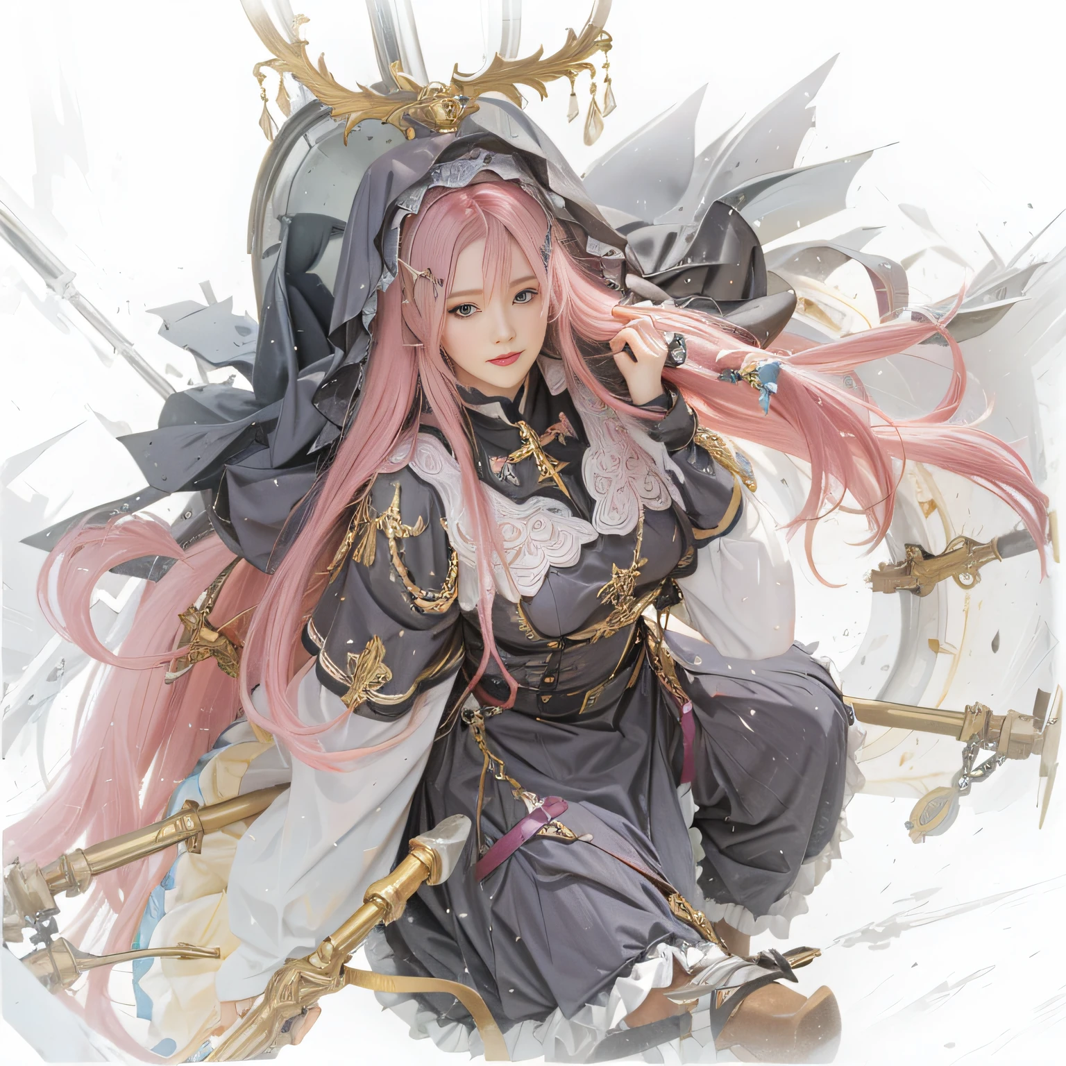 Pink hair