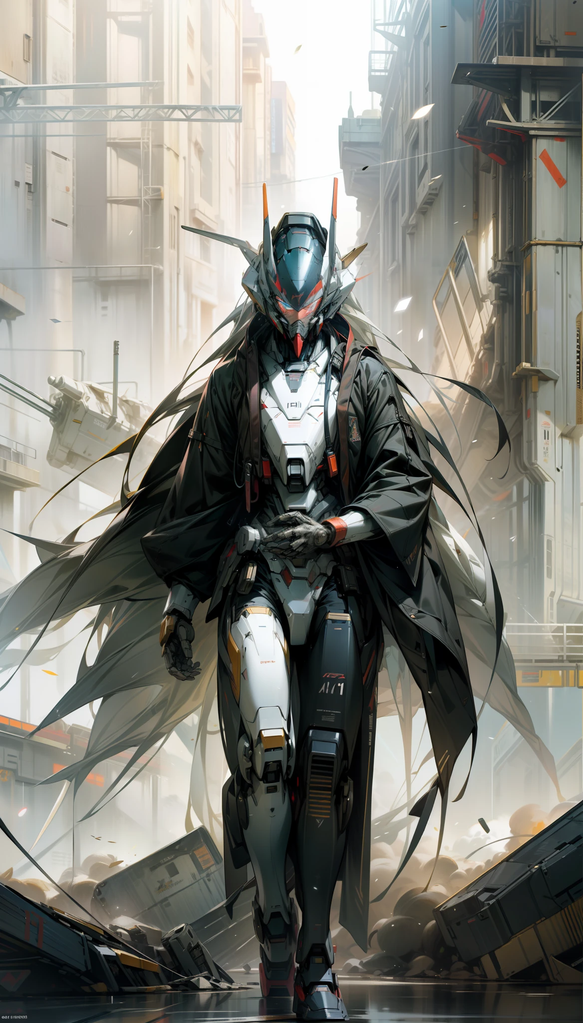 Surrealism, Ray Tracing, Photorealistic, UHD, High Detail, 32k, Best Quality, Textured Skin, Gundam Mecha, Flight, Funnel, Mecha Ship, Masterpiece, Best Quality, Mecha, Unmanned, (Full Body), (Black Mecha: 1.8), (Axisymmetric: 1.4), (HDR), (Movie Light: 1.1), White Eyes, Cool, Science Fiction, Fire, Universe, oversized shield, mecha man overlooking the background of the earth, with laser cannon beams, wars, conflicts, weapons in hand (has a huge weapon: 1.5),