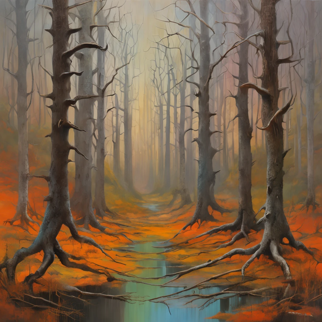 Uma bruxa misteriosa, bumbum perfeito, roupas mais sexy, semblante sedutor, energia do caos, Standing in a dark forest of barren trees, brilhando com uma energia poderosa. Realistic, fotografia realista impressionante, 3D-rendering, octan render, intrinsecamente detalhado, cinemactic, trending on ArtStation, isometric, Centered hipereallistic cover photo, awesome full color, Hand drawn, Escuro, corajoso, Muito, Klimt, erte 12k |, High definition, cinemactic, Neoprene, Vencedor do concurso Behance, Retrato em destaque no Unsplash, arte digital estilizada, liso, Ultra High Definition, 8k, Motor Unreal 5, Ultra sharp focus, obra-prima de arte intrincada, agourento, epics, TanvirTamim, trending on ArtStation, por artgerm, h. r. Giger e Beksinski, altamente detalhado, vibrante