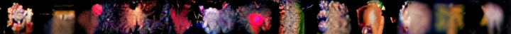 13 fireworks in the high-definition reproduction
