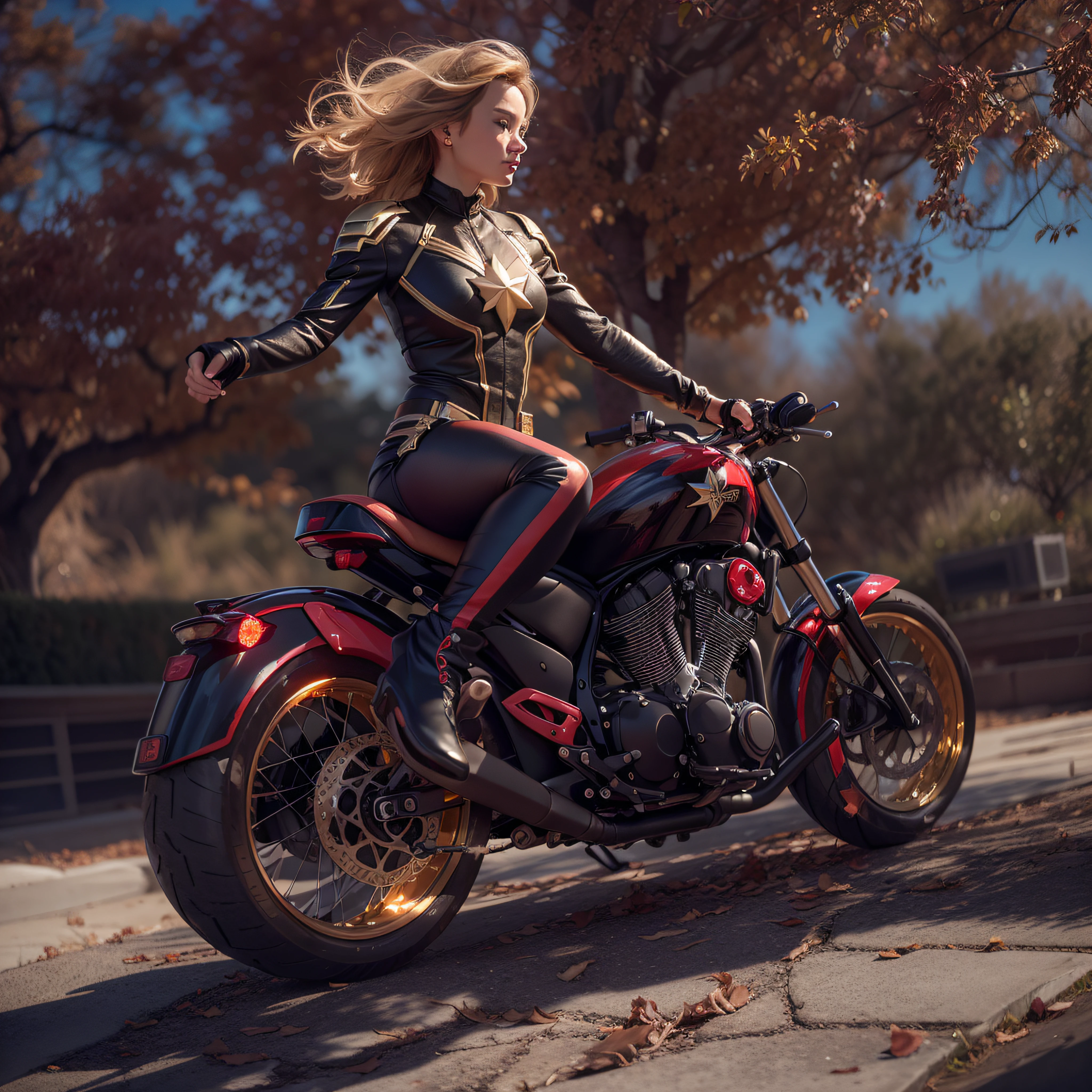 Masterpiece epic sunLight "Captain Marvel" Beholder Heroe ultra realist saturate meticulously intricate ultra pro-photorealistic optimal ultre high_quality accurate ultra high_detail ultra highres color-coded shading max perfection reflex graduated reflection extreme improved Octane_rendered opengl-shaders glsl-shader UHD XT3 64K32K 16K 8KDSLR HDR unrealengine5 romm rgb pbr Analogic ultra_Sharpness focus fxaa cgi vfx sfx fkaa txaa rtx ssao post-processing post-production cell-shading tone-mapping volumetric lightning contrast Shadow 3dcg darkness night blackess outdoor Moon global luminescence Fire-follet Goddess dazzling mounted bike complet motocycle hearth "Riders" ride Ark "Heavy Metal" Diplomatic Queen sundrop glamour female Cosplay "Brie Larson" Baroque "Carol Danvers" hairstyle ecstatic agate symmetrical athletic fullbody skin tanmed epic face clean cheekbones effects rougeoiment embarrassed lazuli beaux yeux dark brown pupils black irises turquoise sapphires open mouth teeth obvious smile (tougue fall droplet water drop of water) cape levitating jacket floating Bridaldress Dickey Collar Charm Elastic Lace Turtleneck Sleeve Blouse Pullover Lining clavicles shoulders:Open papillotes white leathers breasts pointed satin safran orange yellow skirt soies assorties lace corsait gothic zip tin livid red thick amples spinelles nombril revealing chastity_belt silver adorned padlock Gold lock pubis scarlet pubis-hairy obvious indigo garter snap thighs legs boots gothic decorated ruby invoke CGSCOSITY onyx Android (EOS R6 135mm 1/1250s f/2.8 ISO400) opals moto inox Mechanized carbonite rune armor chrome gold heavyflat band fathom brass richly decorated glyphs ornate heart lava weapon navy plasma Tourmaline silver earth engravings lava incandescent flash-fire-shoot-laser depthfield street population Urban car background floraison Monarch equirectangular 360 deep path kindergarden chef-d' monster butterfly Bruce_Weber girls naked tattoo sex nsfw multi various etc.
