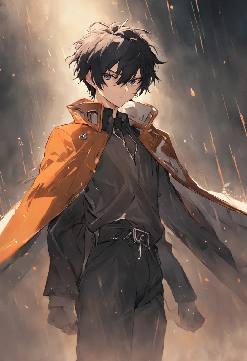（1 Adult male），A high resolution， Sharp focus， Pixiv masterpiece， （（Complicated details））， highly  detailed， natsuki_subaru， 1 man，perfect male figure，Urine on the trouser leg， Nervously bow your head，is shy，embarressed，exhilarated，is shocked，panicking，worry，A pool of urine formed around him，Very eager to pee，Unbearable，Wet yourself，Urine discharge，full bodyesbian，Kneel，Tired，decadent， blue color eyes（eyes glowing）， Black hair short hair，Armour，cloaks，Armour，trousers，Shoulder armor，Leg armor，perspire，Drenched，Get wet，pissing，urine flows down the pants，look from down