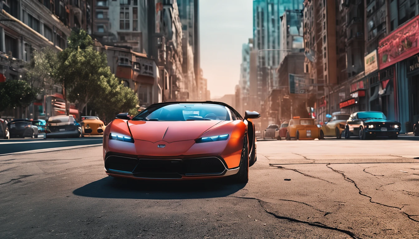 a close up of a car parked on a city street, wallpaper mobile, cinematic poster, phone wallpaper, like matrix, motivational poster, bugatti, money,cinematic 4 k wallpaper, cinematic 4k wallpaper, matrix lut, poster!!!, gta v poster style, automotive photography, cinematic matte illustration, matte digital illustration, amazing wallpaper, matte painting movie poster, gta loading screen art, mobile wallpaper